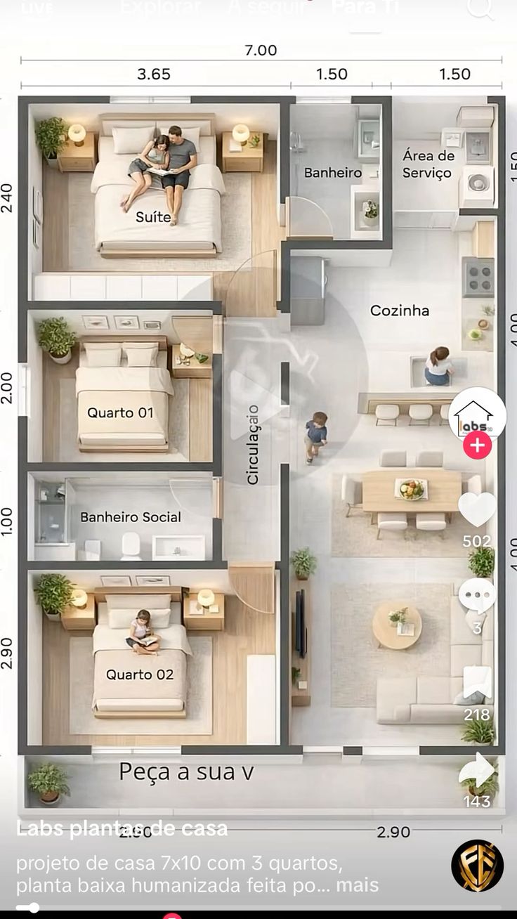 Villa Floor Plan