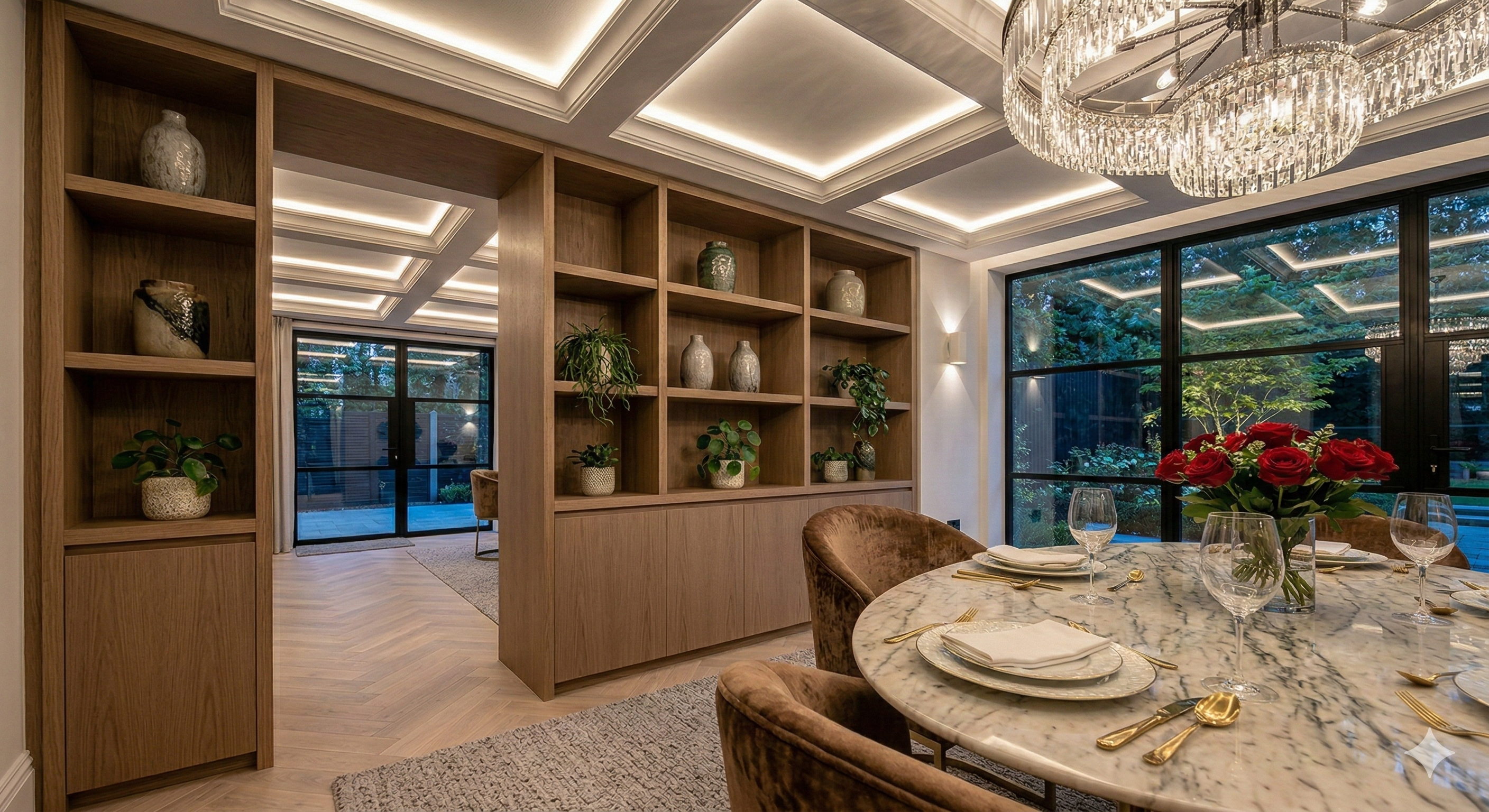 Luxury Dining Setup