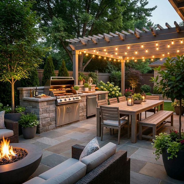 Backyard Patio